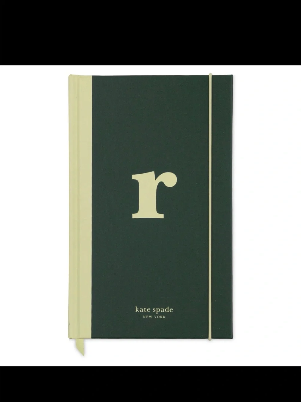 Kate Spade Monogram Cloth Hardcover Journal Notebook- Pick ONE